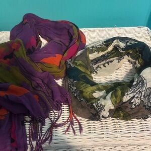 Colorful Women's Scarves Set